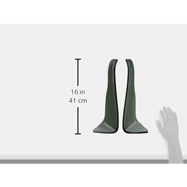 NHRC Address V125 V125G Specific FRP SMOKE SIDE VISOR, LEFT and RIGHT SET Supply - Image 2