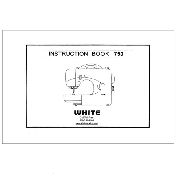 White 750 Instruction Manual Supply
