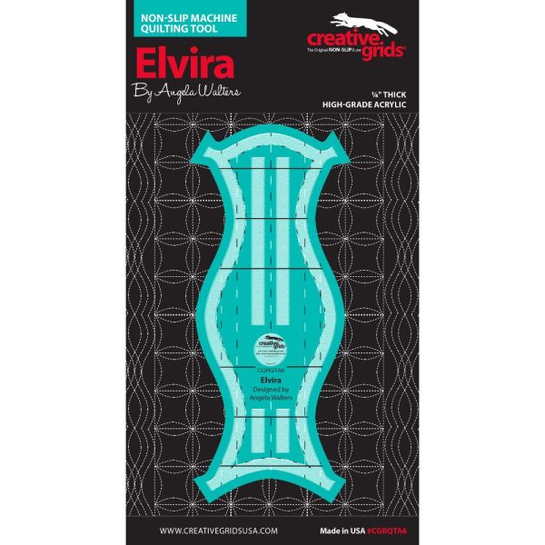 Elvira - Machine Quilting Tool, Creative Grids Hot on Sale - Image 2