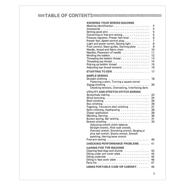 Kenmore 385.16951 Models Instruction Manual Hot on Sale - Image 2