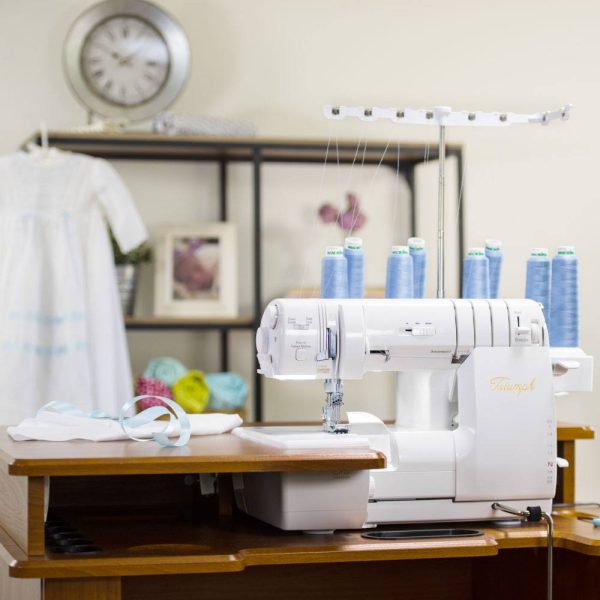 Baby Lock BLETS8 Triumph Air Threading Serger with FREE Bundle ($499 Value) Online now - Image 2