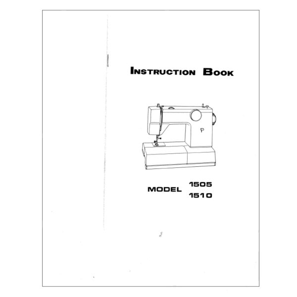White 1505 Instruction Manual For Sale