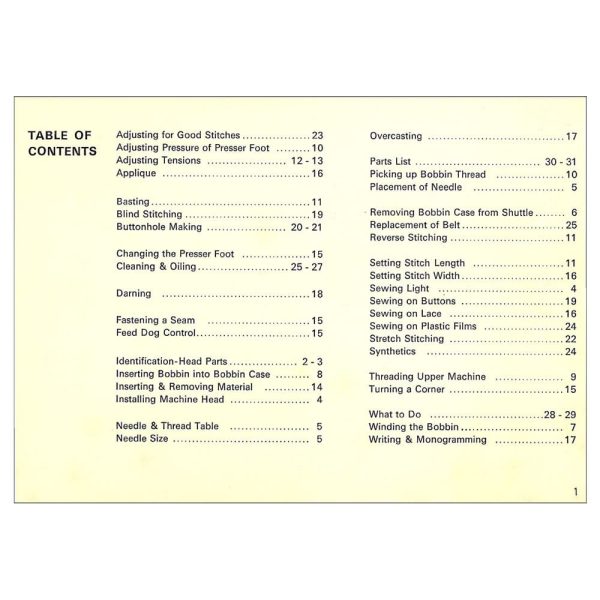 Kenmore 158.13160 Instruction Manual For Cheap - Image 2