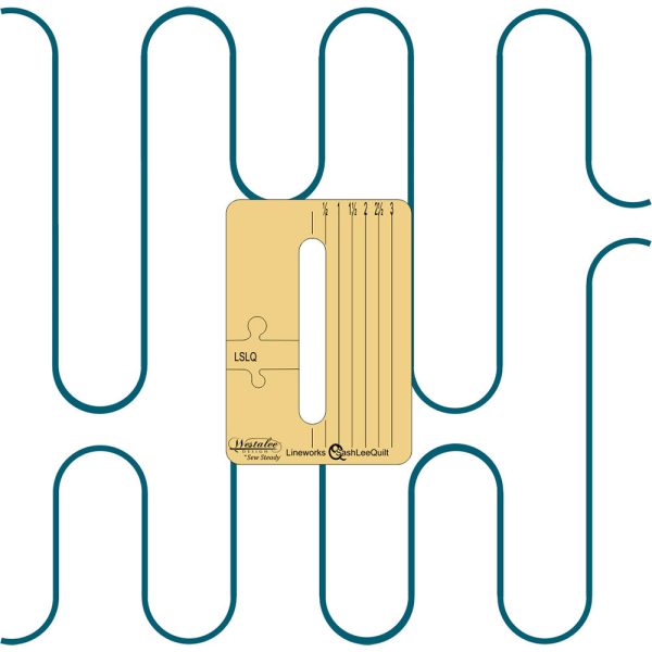 Westalee, Sashlee Quilt Line Works Template Ruler For Cheap - Image 3