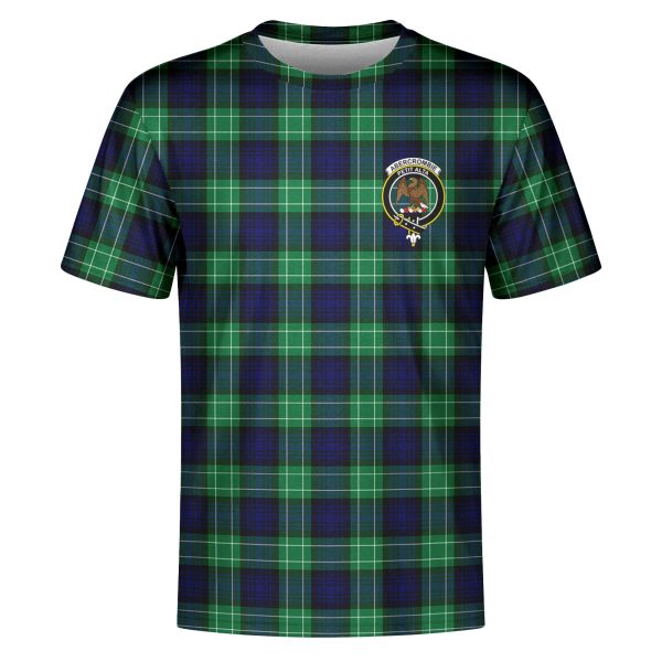Abercrombie Tartan Crest T-Shirt Online Hot Sale